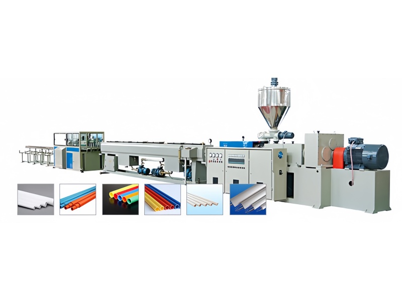 PVC雙管擠出生產線